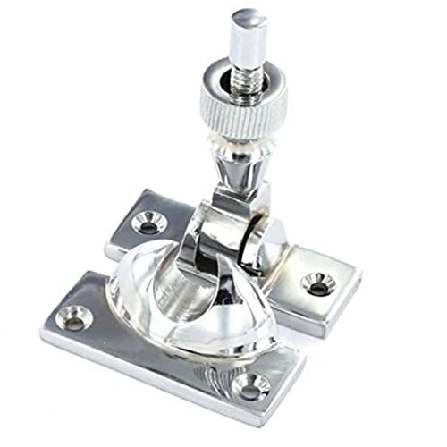 Merriway BH05754 Brighton Style Window Sash Fastener - Polished Chrome