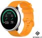Strap-it bracelet de montre connectée en silicone - Convient pour Polar Unite - Orange