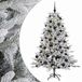 vidaXL Kunstkerstboom met kerstbal 150 cm 150 LED's Warmwit