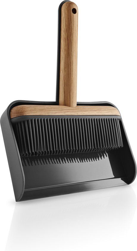 Eva Solo Sweep Veger en Blik - Hout - Zwart