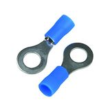 20 Cartrend 20 stuks ring-kabelschoenen M6 blauw