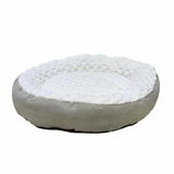 Nobby Comfort bed Donut Classic Diamond Cream D x H: Ø 60 x 18 cm