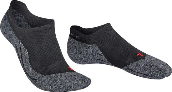 FALKE RU3 Comfort Invisible Hardloopsokken Heren Zwart - Maat 42-43