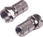 Scanpart F connector - Koppelstuk voor Coax Kabel - Geschikt voor Ziggo - Male - 5.5 mm - 2 stuks