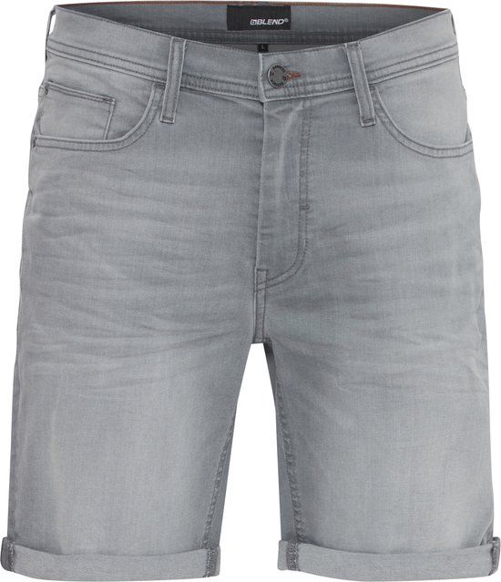 Blend He Denim shorts Heren Broek - Maat XL - Denim lightgrey-23