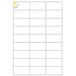 Double Dragon A4 Zelfklevende Adresetiketten Sticker Papier, 27 Etiketten per Vel, 100 Vellen, 63.5 x 29.6mm (2700 Etiketten)