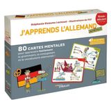 J'apprends l'allemand autrement niveau débutant: 80 cartes mentales pour apprendre facilement la grammaire, la conjugaison et le vocabulaire allemands !