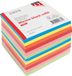 Quantore Memoblok 90x90mm 700v losbladig assorti