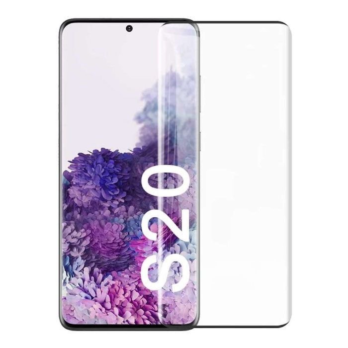 Stuff Certified 2-Pack Samsung Galaxy S20 Plus Full Cover Screen Protector 9D Tempered Glass Film