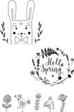 Securit A2 Windoodle Paasontwerpen Raamsticker Wit 42 x 59.5 cm