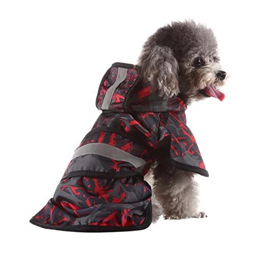 JRKJ Grote Hond Regenjas Kleding Waterdichte Regenjas voor Groot Medium Kleine Honden Outdoor Pet Clothing Coat XS-4XL