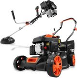 FUXTEC Benzine tuinset – Grasmaaier FX-RM4180 & Bosmaaier FX-MS125 80cc