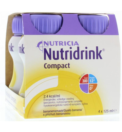 Nutridrink Compact Banaan 4st