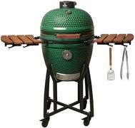 BIGBEARBBQ KAMADOXLGREEN Big Bear Kamado Premium 21inch BBQ