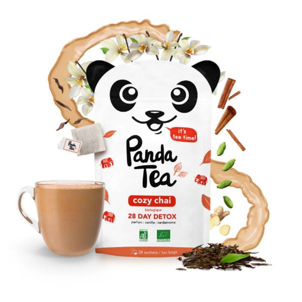 Panda Tea Cozy Chai - 28 Bags