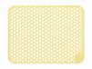 Tapis d'évier cascade - Silicone - Or - 36 x 46 cm - Rectangulaire