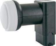 Schwaiger LNB2 Twin LNB Aantal gebruikers: 2 Feed-opname: 40 mm Lichtgrijs, Wit