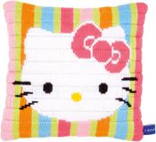Vervaco Spansteekkussen kit - Hello Kitty Gestreept - PN-0153797