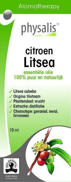 Physalis Citroenlitsea bio 10 ML