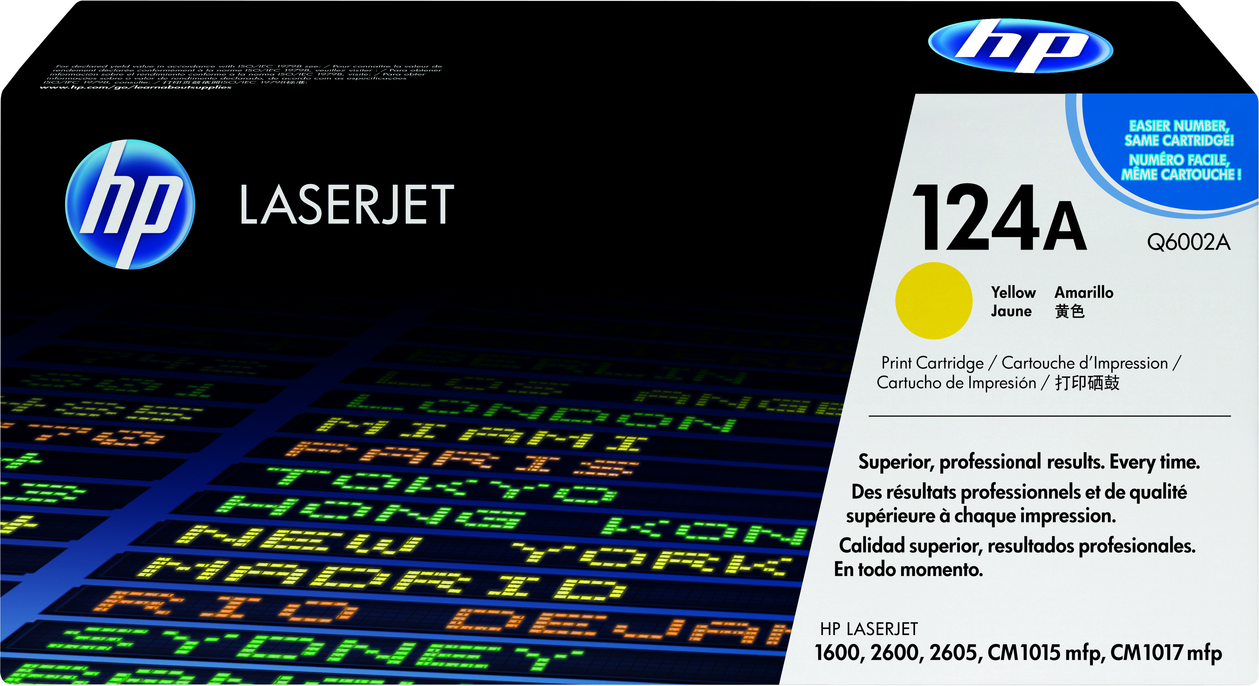 HP Q6002A Color LaserJet inktpatroon geel