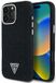 Guess TPU-étui pour iPhone 16 Pro avec logo Magsafe, Denim triangulaire