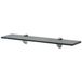 vidaXL Étagère murale 50x10 cm 8 mm verre - Noir