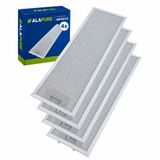 Alapure 4x Metaalfilter voor AEG 50287157007 470x137mm