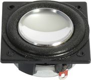 Visaton BF 32 - 4 Ohm 1.3 inch 3.2 cm Breedband-luidspreker 2 W 4 Ω Zilver