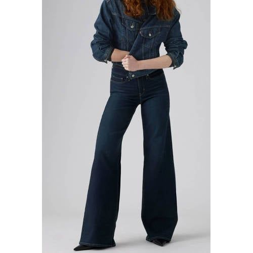 Levi's 318 mid waist wide leg jeans