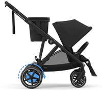 Cybex e-Gazelle S Kinderwagen - Moon Black - Black Frame