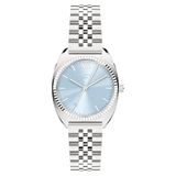 Liebeskind Berlin dames horloge LT-0493-MQ roestvrij staal in zilver am Edelstahlband