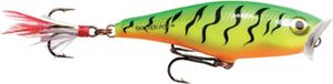 Rapala Skitter Pop 07 Vissen Lure, 7 cm, Firetiger