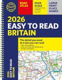 2026 Philip's 2026 Philip's Easy to Read Road Atlas of Britain: (A4 Spiral Bound)