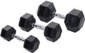 Taurus Hex TPE Dumbbell, single 17,5 kg