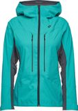 Black Diamond Dawn Patrol Hybrid Shell Jacket Women, turquoise/grey