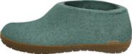 glerups Dames en Heren slippers rubberen zool