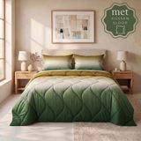 Sleep comfy Nova Bedtextile BV Sleep Comfy - Gradient Zomer Dekbed - 140x200 cm - Groen - met 1 Kussensloop 60x70 cm
