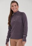 ENDURANCE CANNA V2 PERFORMANCE trainingsshirt lange mouw dames grijs polyester/elastaan maat 44