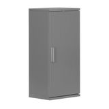 Merkloos Relaxdays Hangkast badkamer - 62x30x21 cm - ondiep - grijs