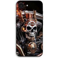 Harley Davidson Maniacase iPhone 17e-hoesje Mechanische doodskop