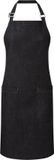 Premier Schort in biologisch fairtradedenim PR113 - Indigo Denim - One size