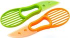 BeltAvenue Holding B.V. Coupe-avocat, 2 PCS Outil multifonctionnel de coupe d'avocat Couteau à avocat Outil de coupe d'avocat 3 en 1 pour déchiqueteuses et dénoyauteurs d'avocat