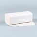 Fripa 3200 Serviettes de table pliées en V 23 cm x 25 cm blanc Éco 2 plis