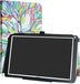 Liushan Housse de tablette pour Liushan SPC Heaven 10,1", arbre coloré avec rabat, durable