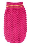 Record - Dolly hondentrui met kanten afwerking met opstaande kraag voor een romantische en elegante stijl, gatlijn en machinewasbaar | fuchsia, XL