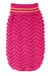 Record - Dolly hondentrui met kanten afwerking met opstaande kraag voor een romantische en elegante stijl, gatlijn en machinewasbaar | fuchsia, XL