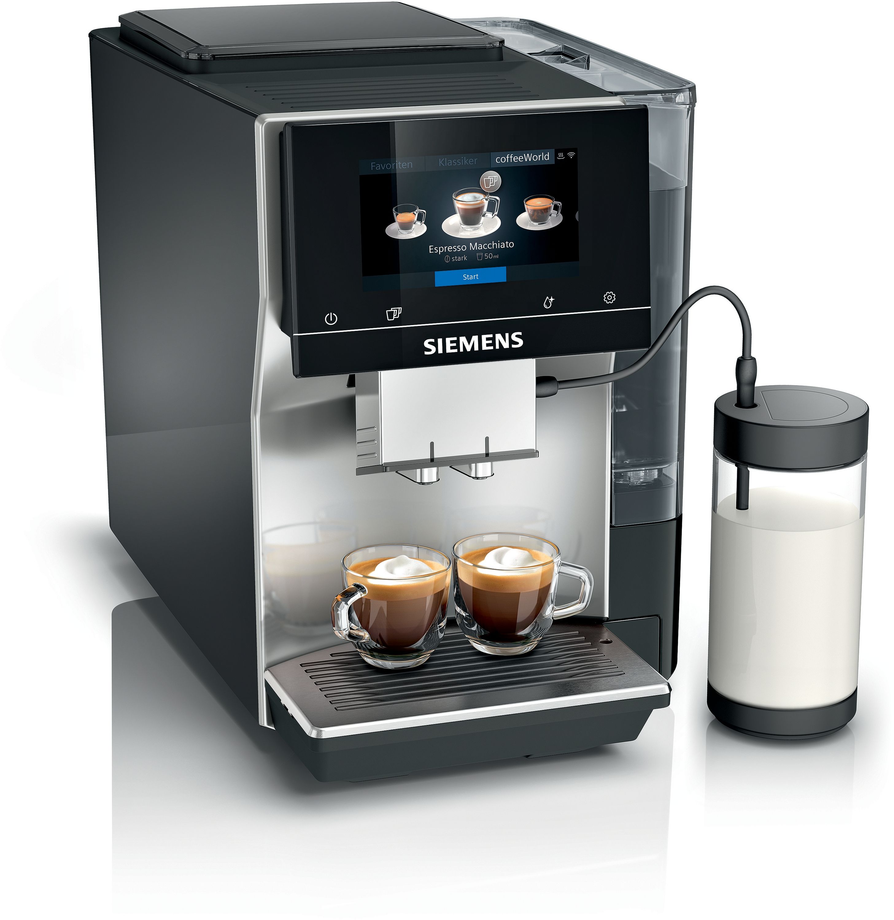 Siemens EQ700 Classic RVS Silver Metallic TP715R07