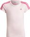 adidas Designed 2 Move 3-Stripes T-shirt Kinderen Unisex Roze Polyester Korte mouw