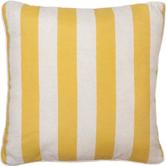 Madison Sierkussen Amora Geel 50x50x10cm Set van 4