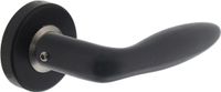 Intersteel Deurkruk Jupiter op rozet mat zwart